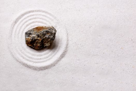Zen Rock Garden Background