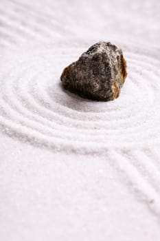Rock on Sand
