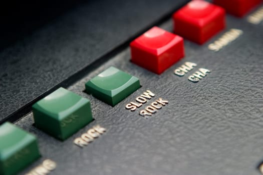 Retro Rock Button