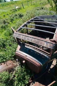 Rusted Prairie Car