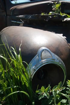 Rusted Prairie Car