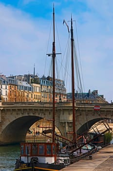 Pont Neuf with two-mast