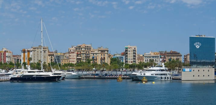 Port Vell in Barcelona