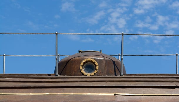 Historic submarine in Barcelona