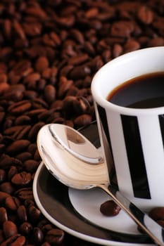 Roasted coffee