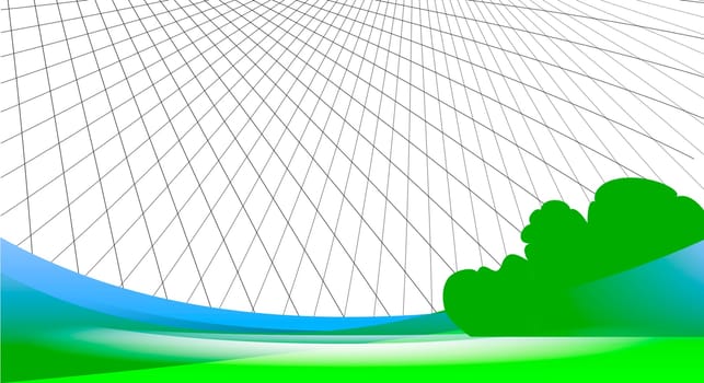 Landscape Planning Illustration