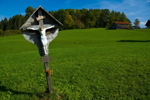 Wayside shrine in the Allgäu