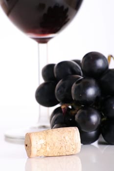 Wine and grapes