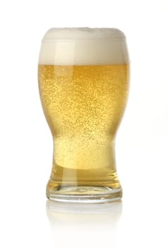 Cold beer glass