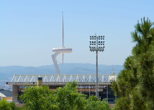 Olympic Tower in Barcelona