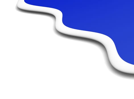 Abstract blue waves background