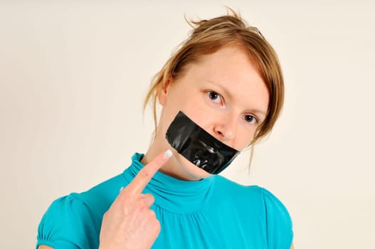 forbidden to speak