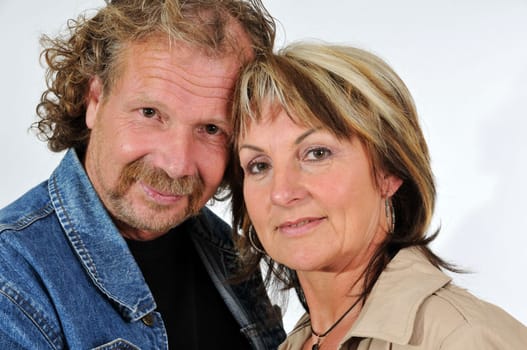 mature couple in love