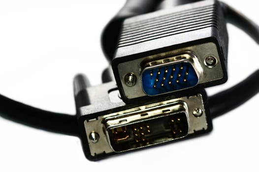 DVI - VGA Monitor Cable Isolated