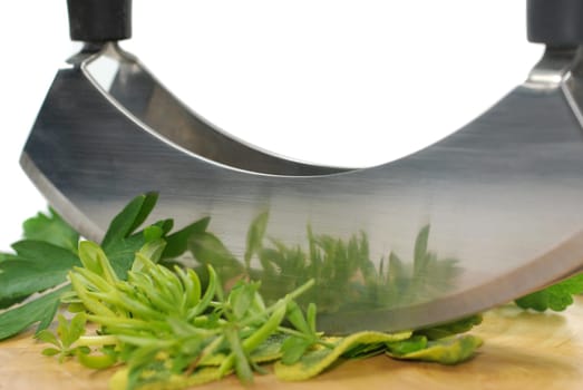 Weighing knife