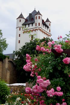 Castle tower in Etville