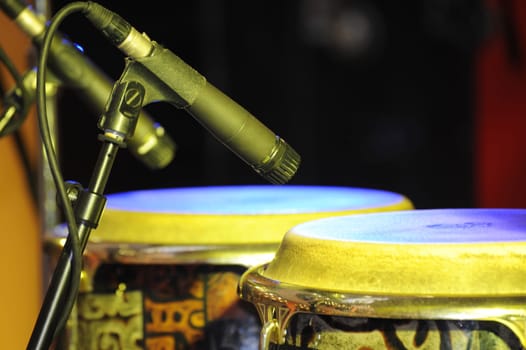 Drums and microphones