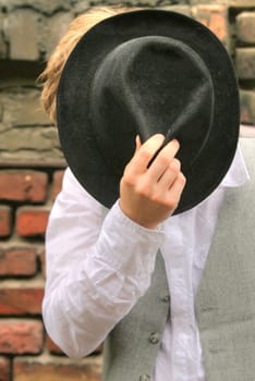 Man with hat