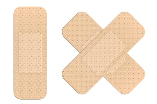 First aid plasters