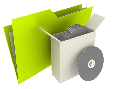 saving folder icon