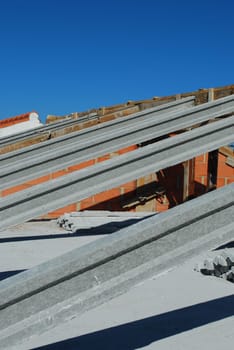 Framework for the roof