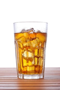 Glass of ice tea