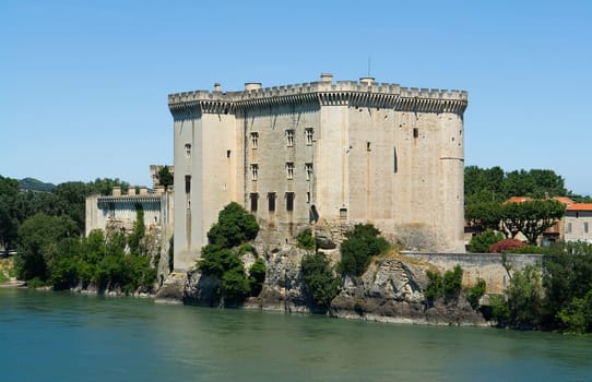 Castle in Tarascon in the South of France