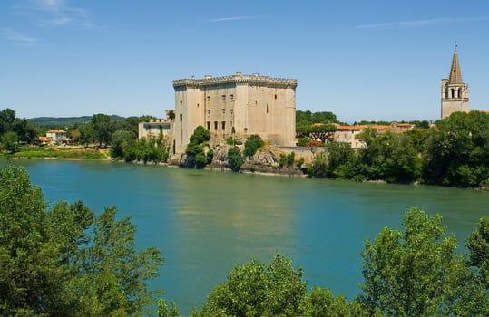 Castle in Tarascon in the South of France