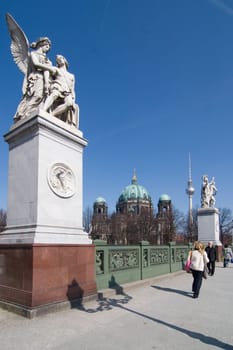 Berlin Cathedral and Angels