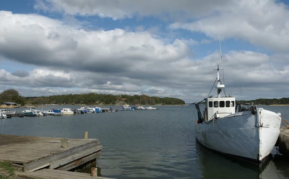 a small town in the south of the island of Korpo. Archipelago south of Turku,Finland