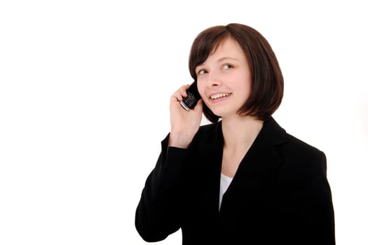 Businesswoman on the phone