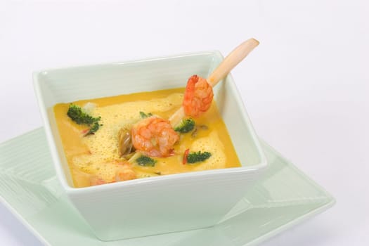 Shrimp soup