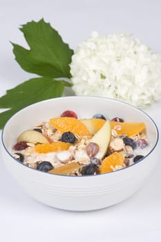 Orange muesli
