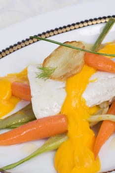 Carrot pike-perch