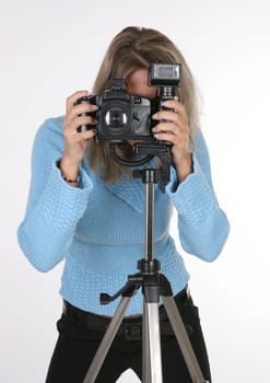 female photographer