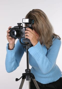 female photographer