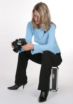 female photographer