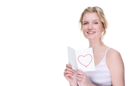 Happy young woman