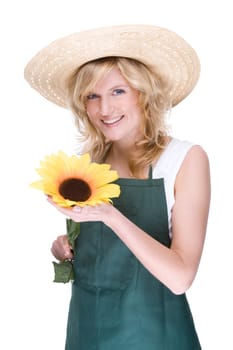 Young gardener