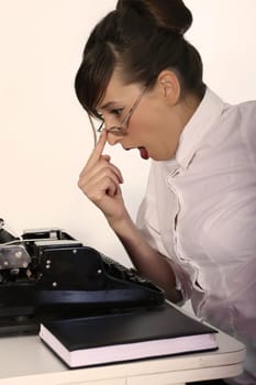 secretary in stress
