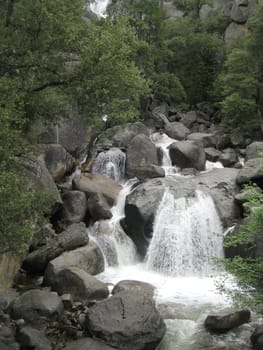 Waterfall of a national park