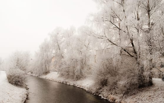 Ice fog