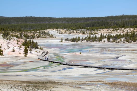 yellowstone national park - norris geyser basin