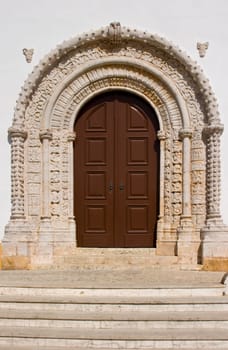 Manueline church portal