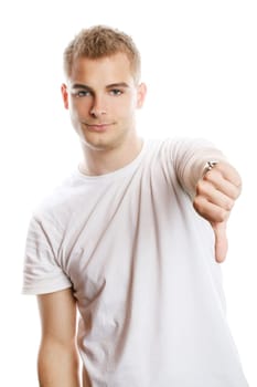 Thumbs down