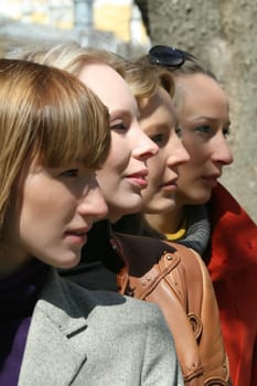 four faces