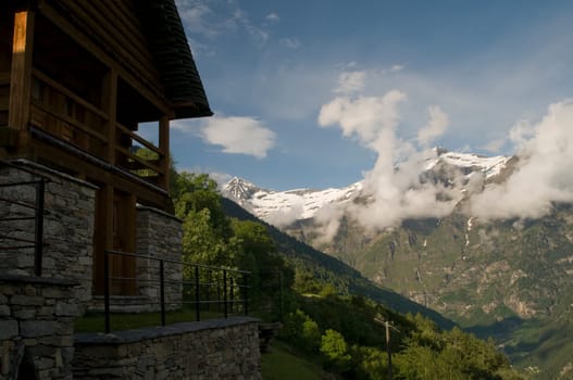 Mountain village