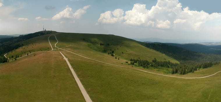 Feldberg in the Black Forest from Seebuck