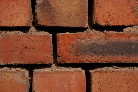 Red brick wall