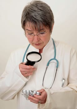female doctor or woman doctor